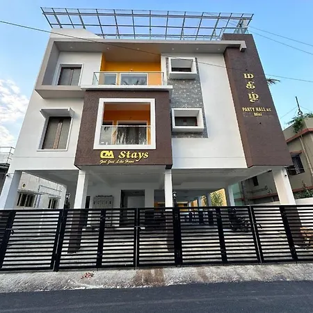 Cm Stays Service Apartment - Near Chennai Airport - Pallavaram Exterior photo